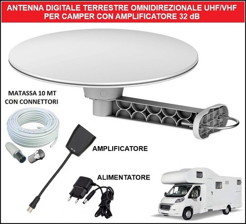 Antenna per camper digitale - tv,